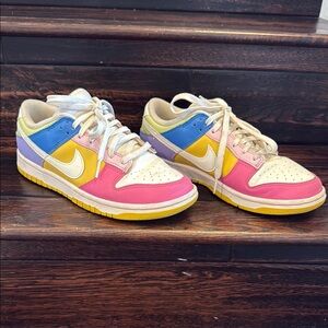 Nike Colorful Dunk Low Sneakers